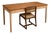 Mid-Century Modern Blonde Elm and Beech Desk Table and Bentwood Chair from Ercol, 1960s, Set of 2 For Sale