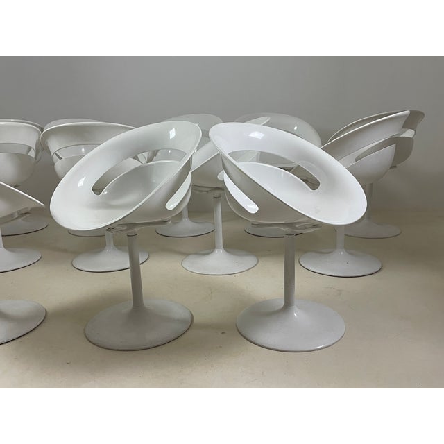 Metal Tina Swivel Chairs by Arik Levy for Softline, Italy, 1979, Set of 12 For Sale - Image 7 of 15