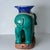 1960s Glazed Ceramic Chinoiserie Elephant Garden Stool& Plant Stand, Made in Vietnam For Sale - Image 5 of 8