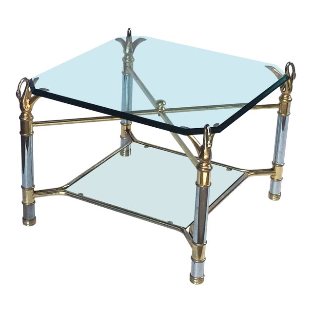 French Swan's Neck Low Table For Sale