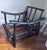 Mid 20th Century Black Rattan Bamboo Lounge Chair in the Manner of Ficks Reed For Sale - Image 13 of 16