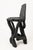 Early 21st Century Sculptural Bar Chair in Wood by Logniture For Sale - Image 5 of 16