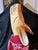 1980s Vintage Folk Art Howling Coyote Wood Carving by Jorge Rodriguez Santa Fe For Sale - Image 5 of 9