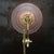 Mid-Century Modern French Holophane Glass and Brass Desk Light For Sale - Image 3 of 9