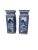 Chinoiserie Qianlong Style Blue and White Porcelain Vases- A Pair For Sale - Image 11 of 12