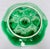 Antique 1920s French Sarreguemines Majolica Green Oyster Plate For Sale - Image 9 of 13