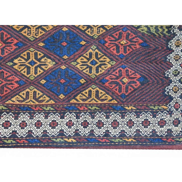 Early 20th Century Shahsevan Saddle Bag For Sale In Chicago - Image 6 of 10