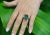 12.68 Carat Zoisite Green Tanzanite & Diamond Ring in Platinum 950 | IGI Certifi, Size 7 For Sale - Image 11 of 12