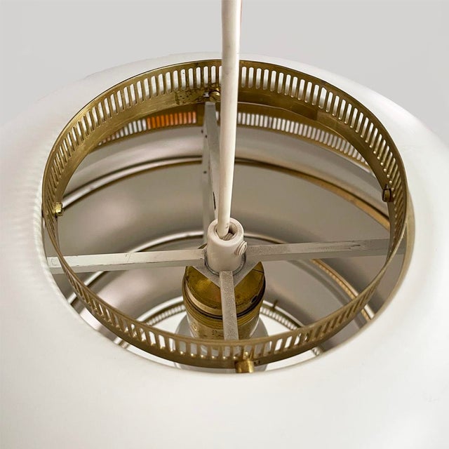 Modern Finnish Beehive Chandelier by Alvar Aalto for Valaisinpaja Oy, 1970s For Sale - Image 9 of 15