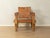 Brutalist Vintage Brutalist Safari Armchair For Sale - Image 3 of 8