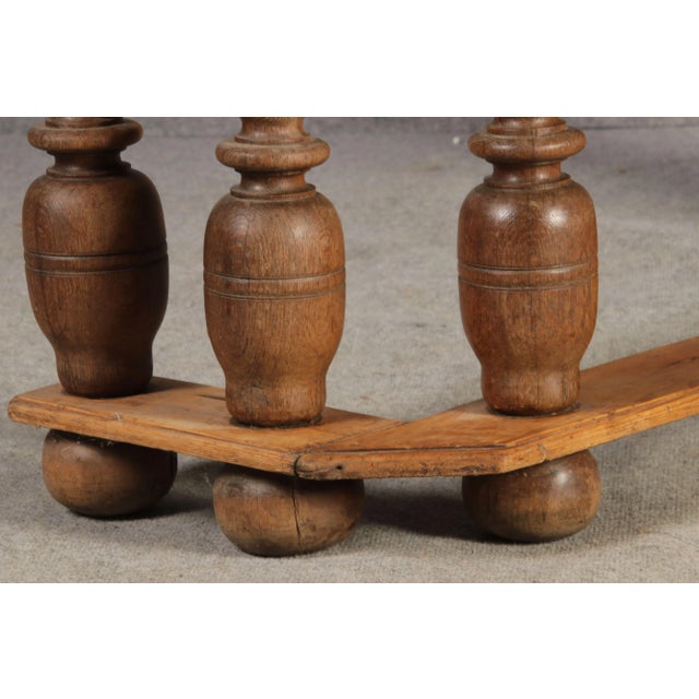 Antique Softwood Side Table and Flower Stand 16th-17th Century, 1600 For Sale - Image 13 of 18