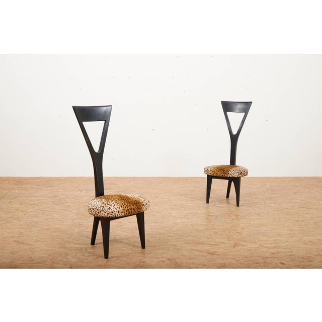 Fireplace Chairs in Wood by Felix Stöckli, 1950, Set of 2 For Sale - Image 11 of 11