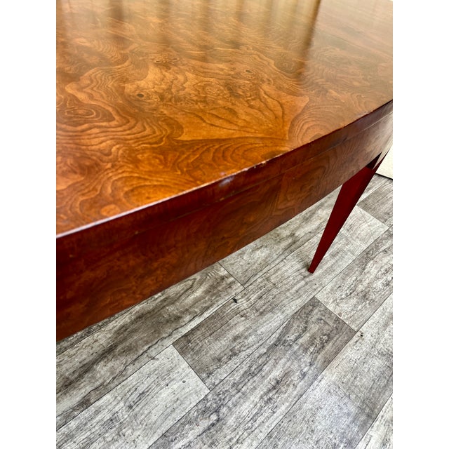 Late 20th Century Inlaid Writing Desk by Hickory & White Furniture. For Sale - Image 16 of 17