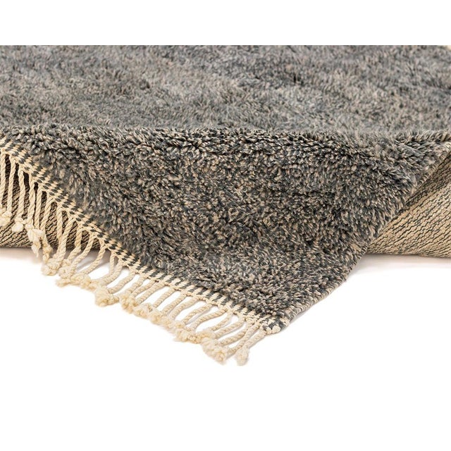Contemporary Large Hand-Knotted Wool Premium Rug by Azele Studio For Sale - Image 3 of 12