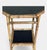1970s Vintage Octagonal Bamboo Side Table With Black Cane Tops For Sale - Image 10 of 18