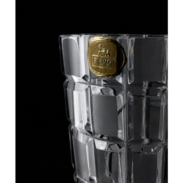1960s Riihimäki Silver and Crystal Vase, 1967 For Sale - Image 5 of 9