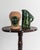 This vintage studio pottery vase from the 1980s is a highly expressive sculptural piece, shaped in the form of a stylized...
