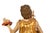 German or Austrian Polychromed Statue Sculpture of Saint John the Baptist For Sale - Image 15 of 18