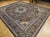 Vintage Persian Tabriz Rug, Hand-Knotted Wool, Mythical Firebird Motif, Brown & Ivory, 10x13 For Sale In Chicago - Image 6 of 15