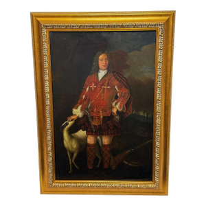 Scottish Oil Painting the Jacobite Lord: Kenneth Sutherland, 3rd Lord Duffus — After Richard Waitt