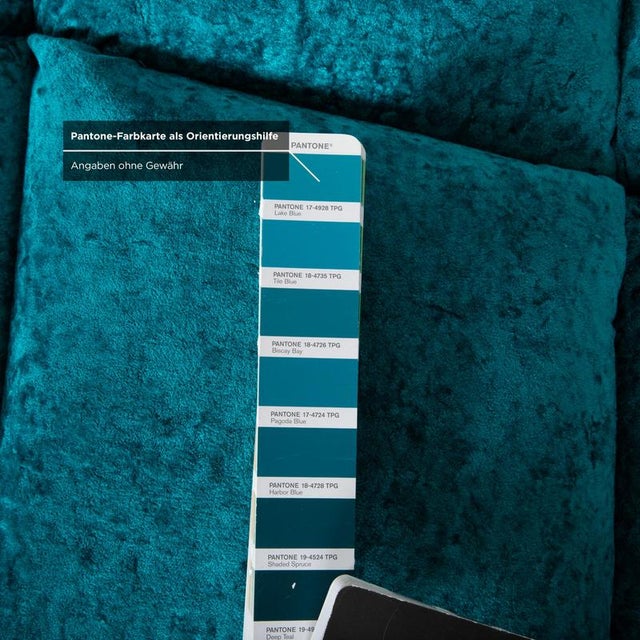 Fabric Corner Cloud 7 Sofa in Blue Turquoise from Bretz For Sale - Image 9 of 14