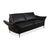 Modern Vanda 2-Seater Sofa in Anthracite Leather from Koinor For Sale - Image 3 of 13