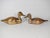 Vintage Mid 20th Century Solid Bronze Duck Bird Animal Decoy Figurines Model Set - a Pair For Sale - Image 13 of 13