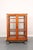 Antique Golden Oak Pie Pastry Display Cabinet For Sale - Image 11 of 16