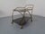Mid-Century French Brass & Glass Serving Bar Cart, 1960s For Sale - Image 11 of 18