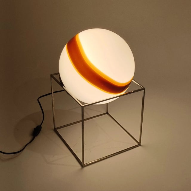 Sculptural Murano Glass Table or Floor Lamp from Venini, 1970s For Sale - Image 13 of 16