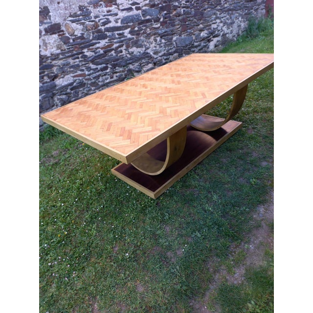 Art Deco Dining Room Table For Sale - Image 4 of 6