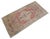 1970s Distressed Low Pile Turkish Yastik Petite Rug Faded Mat - 22'' X 44'' For Sale - Image 4 of 13