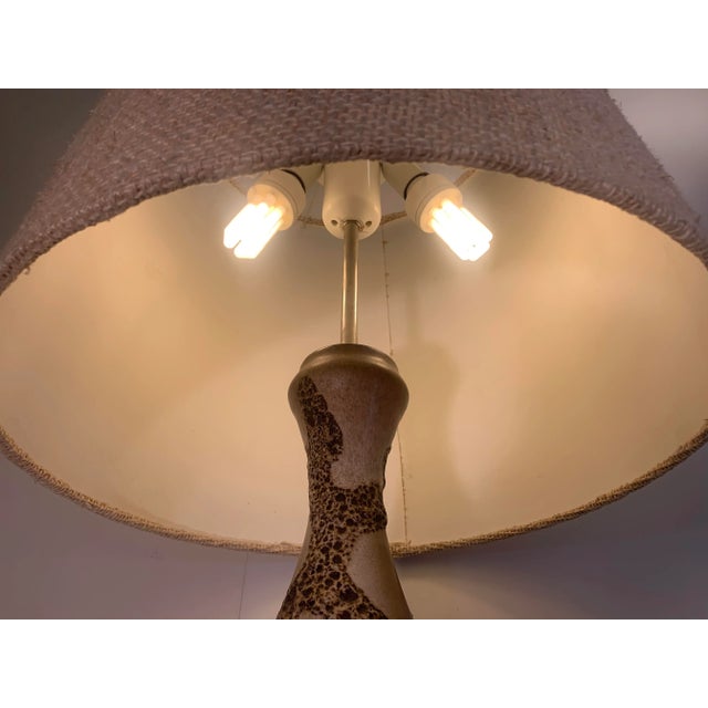 Vintage Ceramic Floor Lamp from Kaiser Idell / Kaiser Leuchten For Sale - Image 4 of 13