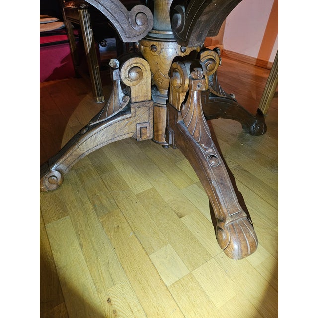 Late 19th Century Late 1800s Poker/Gaming Table For Sale - Image 5 of 7