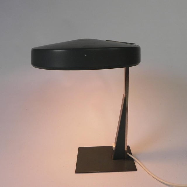 Metal Desk Lamp by Louis Kalff for Philips, 1960s For Sale - Image 7 of 18