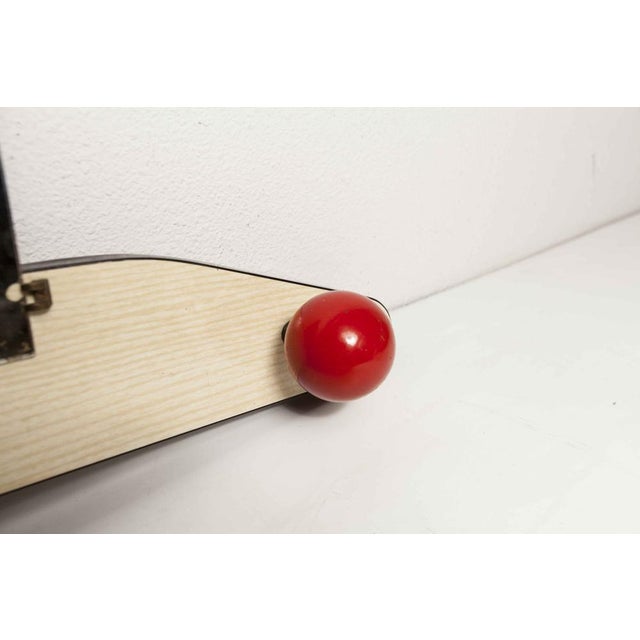 Formica Asymmetrical Wall Rack with Mirror, Set of 2 For Sale - Image 17 of 18