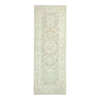 Turkish Oushak Rug 2'2" x 6' #19484 For Sale