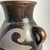 Ceramic Vintage Mexican Black Pottery Two-Handled Vase, Signed v. Silva For Sale - Image 7 of 9