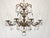 Antique 8 Arm Sensational Dark Patina Brass Cut Lead Glass Crystal Chandelier For Sale - Image 11 of 12