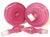Pair French Pink Opaline Perfume Bottles with Green Serpents Attrib. Baccarat For Sale - Image 12 of 13