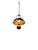 Mid-Century Modern Vintage Copper Light Fixture For Sale - Image 3 of 3