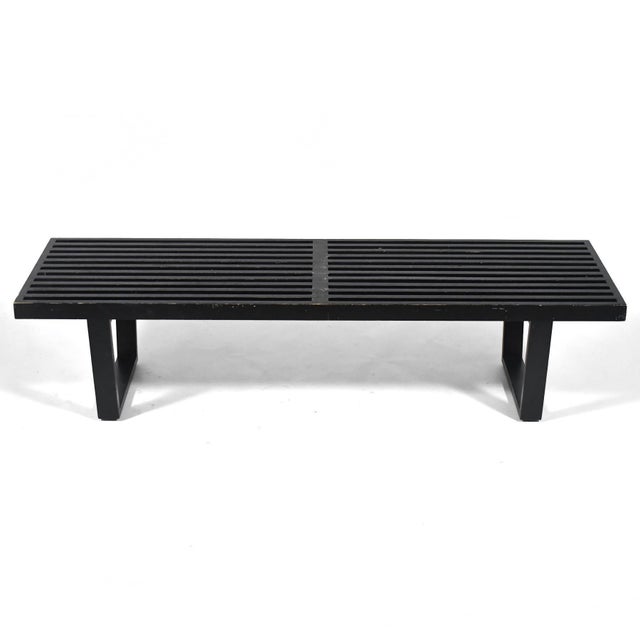 Mid-Century Modern George Nelson Platform Bench by Herman Miller For Sale - Image 3 of 12