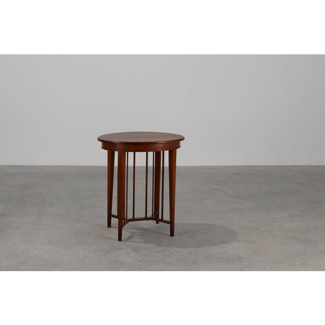 Arts and Crafts Oak Side Table, United Kingdom, 1900s For Sale - Image 5 of 17