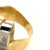 Mid 20th Century Modern 18k Two Tone Gold Open Wide Band Ring - Size 5.5 For Sale - Image 4 of 5