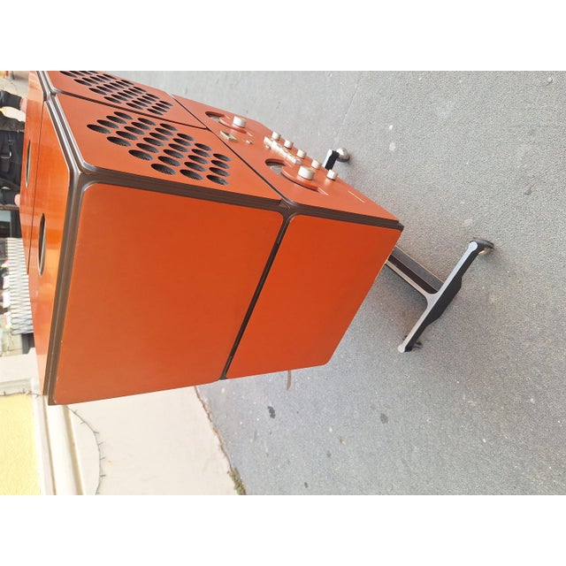 First Series Red RR126 Radio by Achille & Pier Giacomo Castiglioni for Brionvega, 1980s For Sale - Image 17 of 18
