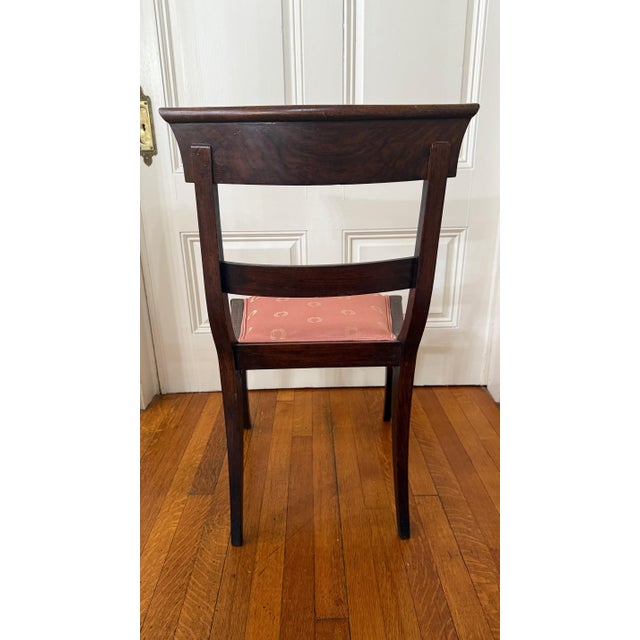 Wood Late 19th Century Dutch Regency Satinwood & Mahogany Marquetry Side Chair For Sale - Image 7 of 11
