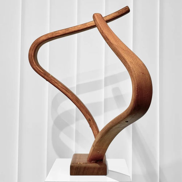 Swedish Modernist Sculpture Made from 1940s Bruno Mathsson Bentwood Chair Legs For Sale - Image 3 of 10