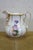 Antique 19th Century Porcelain Scrolled Gold Floral Acanthus Serving Pitcher Jug For Sale - Image 4 of 12