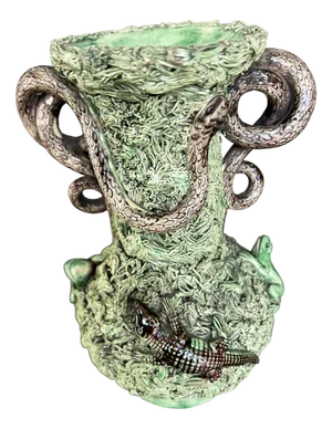 Ceramic Vase by Manuel Mafra, Portugal, 1900s