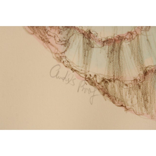 Mary Vickers Handcolored Lithograph, 'Golden Tresses' For Sale In Philadelphia - Image 6 of 12